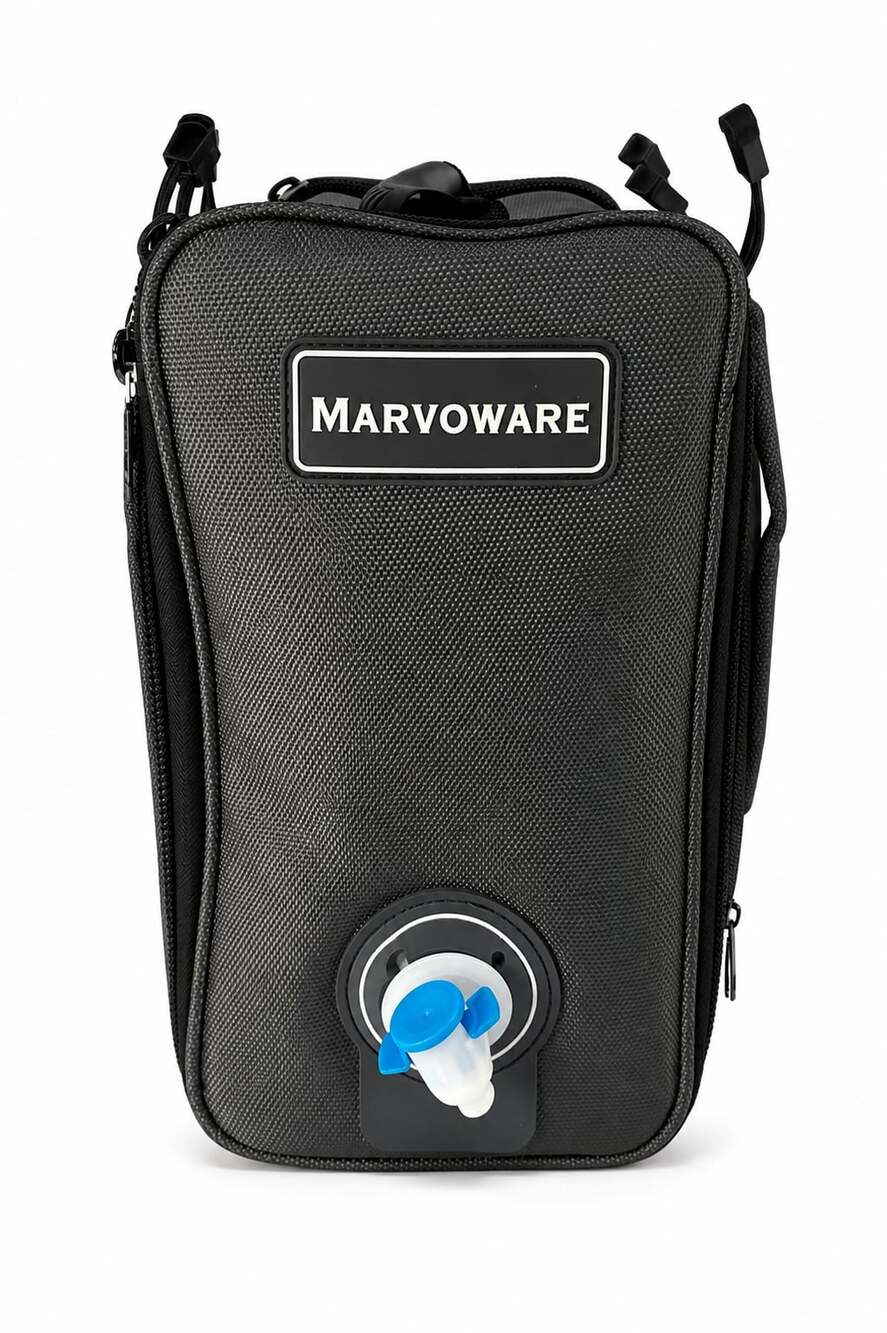 Marvoware Insulated Box Wine Bag with Spigot Access and Hydration Bladder